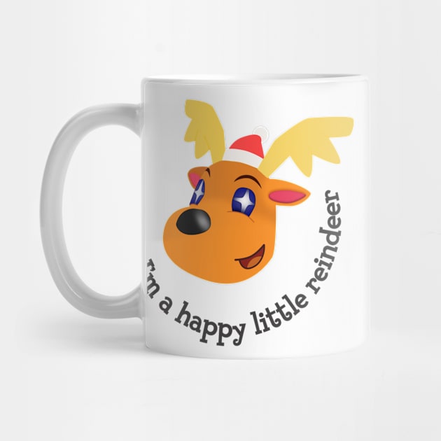 Happy Little Reindeer by snitts